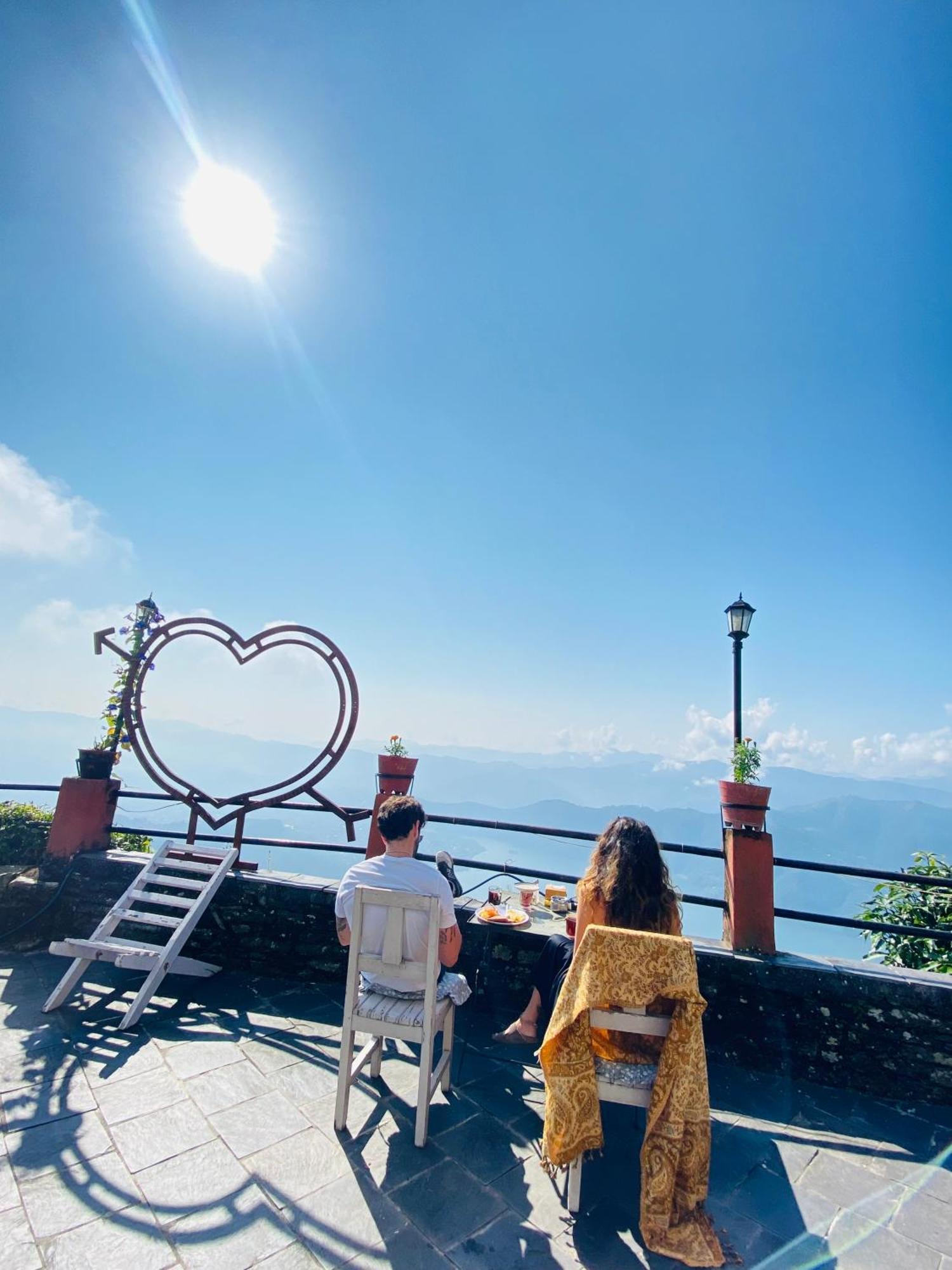 Panoramic View Guest House Sarangkot بوكْرا المظهر الخارجي الصورة