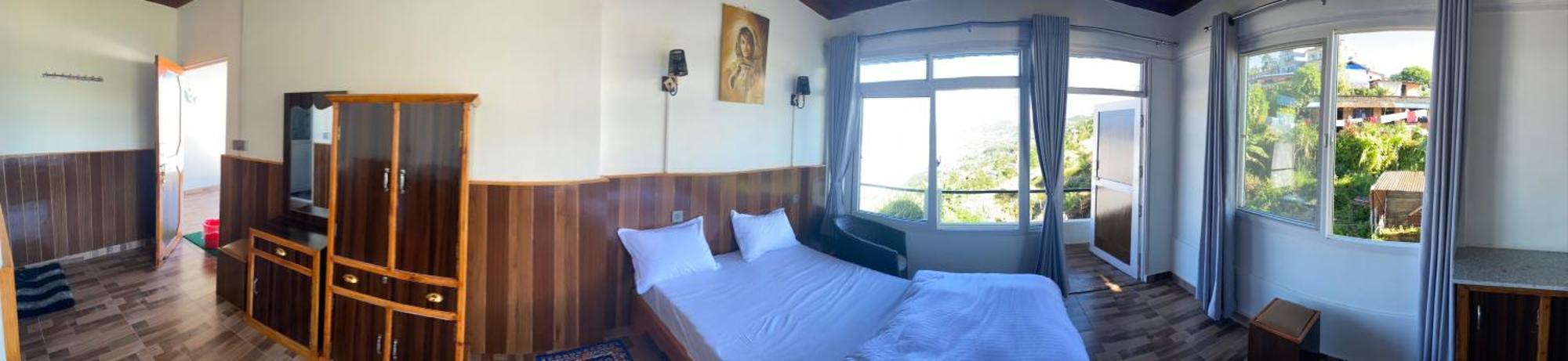 Panoramic View Guest House Sarangkot بوكْرا المظهر الخارجي الصورة
