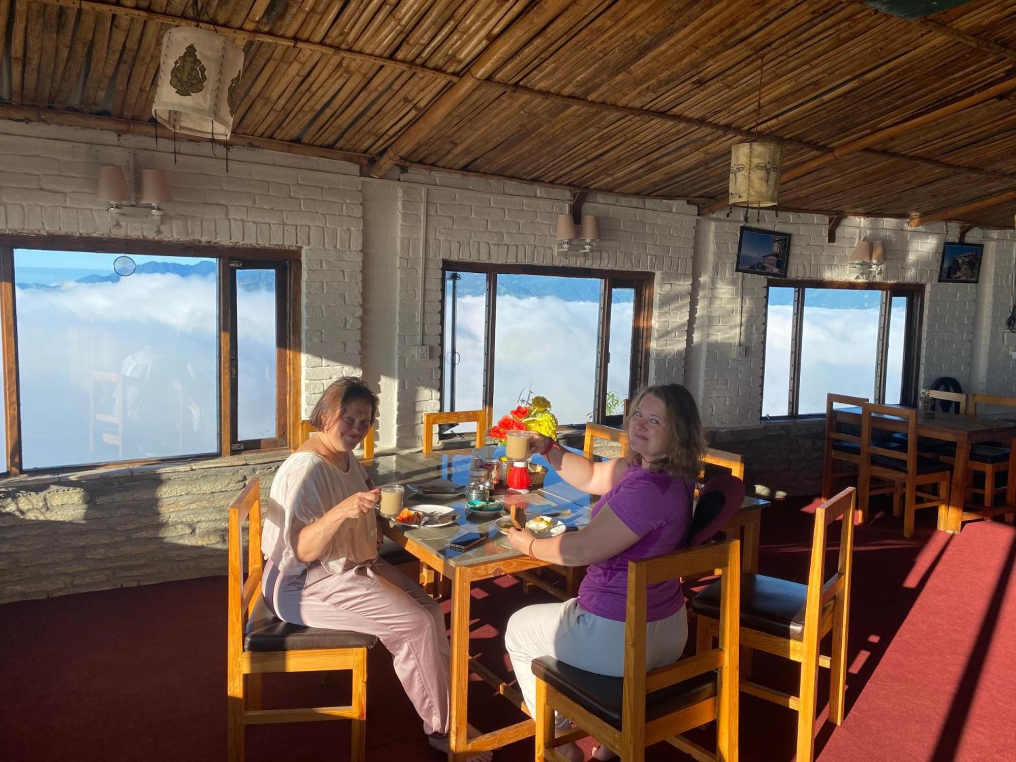 Panoramic View Guest House Sarangkot بوكْرا المظهر الخارجي الصورة