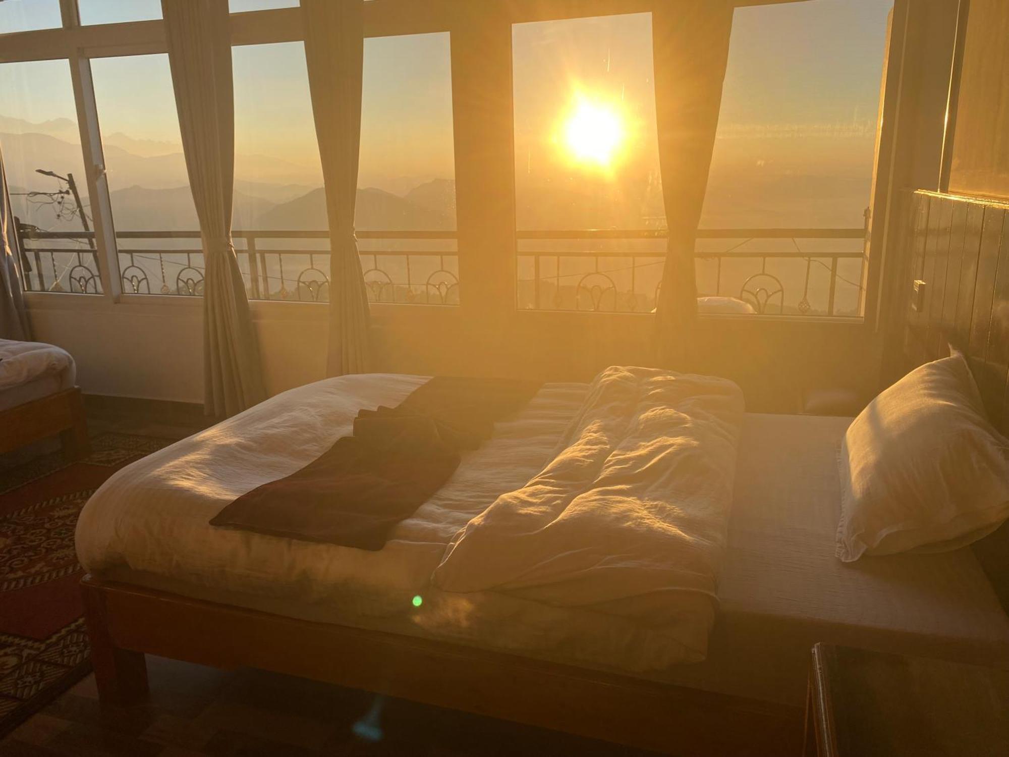 Panoramic View Guest House Sarangkot بوكْرا المظهر الخارجي الصورة
