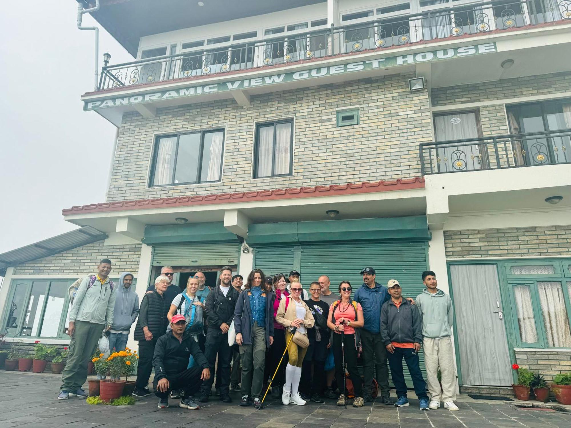 Panoramic View Guest House Sarangkot بوكْرا المظهر الخارجي الصورة