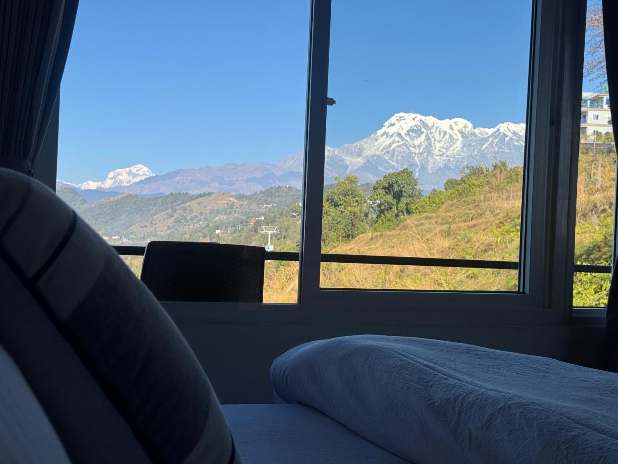 Panoramic View Guest House Sarangkot بوكْرا المظهر الخارجي الصورة