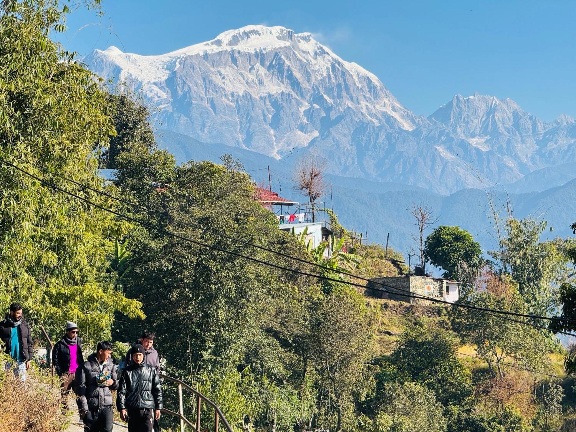 Panoramic View Guest House Sarangkot بوكْرا المظهر الخارجي الصورة